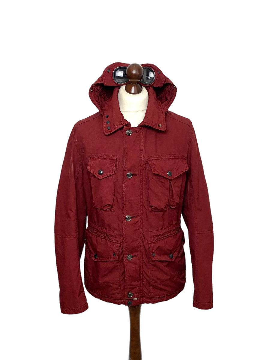 cp company micro kei goggle jacket