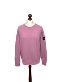 Stone Island Pink Crewneck Sweater - Large