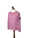 Stone Island Pink Crewneck Sweater - Large